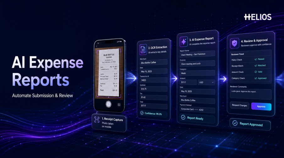 AI Expense Reports: How AI Automates Expense Submission and Review