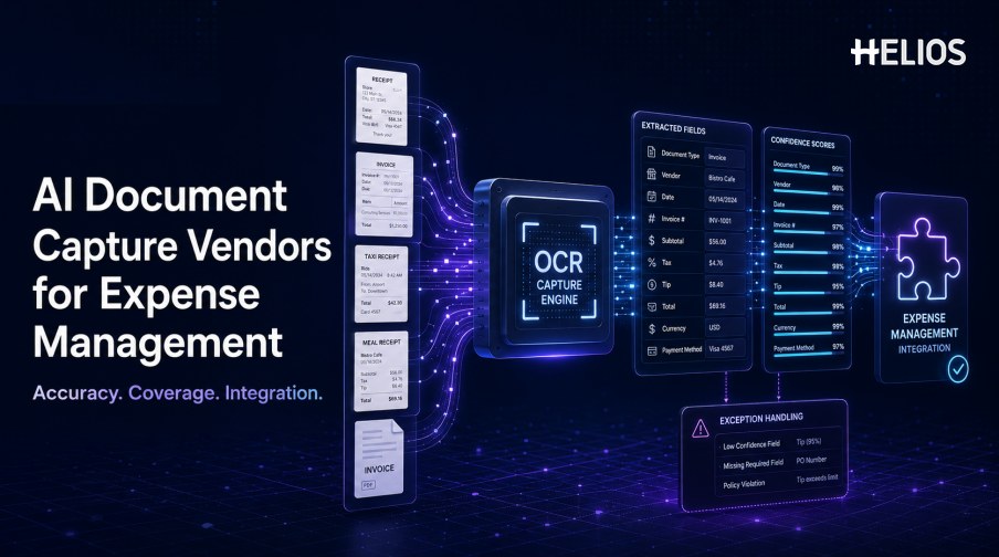 Top AI Document Capture Vendors for Expense Management