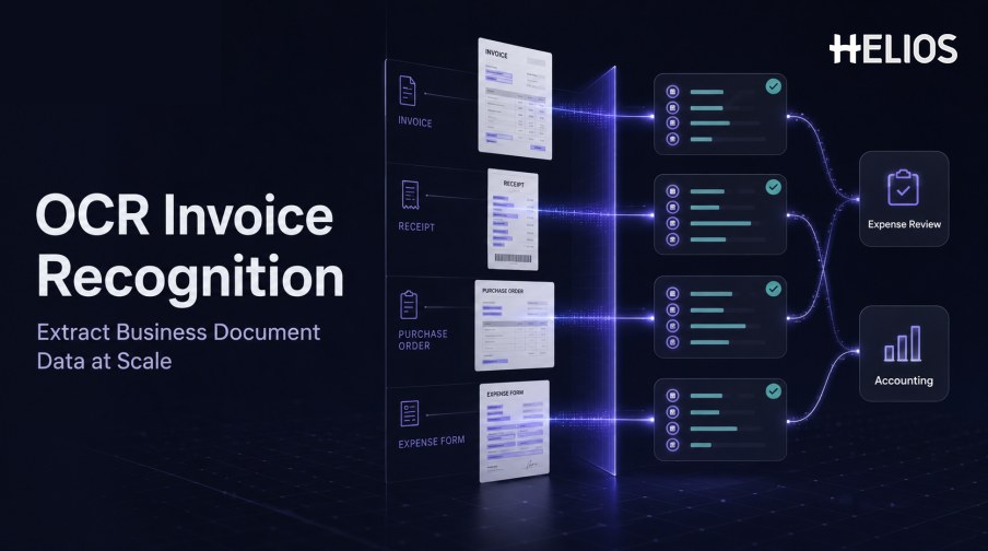 How OCR Invoice Recognition Extracts Data from Business Documents