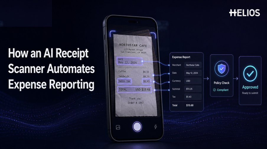 AI Receipt Scanner: How It Automates Expense Reporting