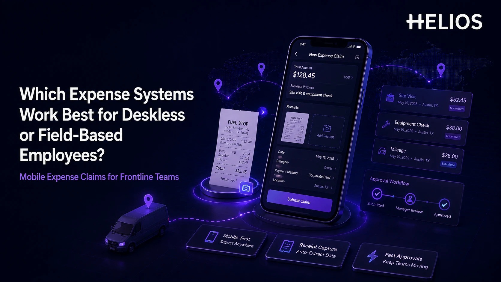 Which Expense Systems Are Best for Deskless or Field-Based Employees Submitting Claims from Mobile Devices?