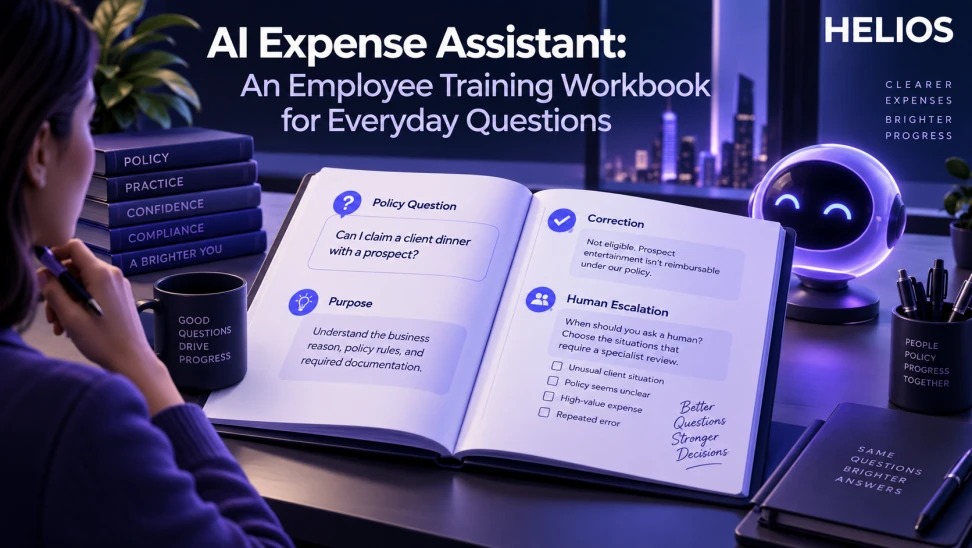 AI Expense Assistant: An Employee Training Workbook for Everyday Questions