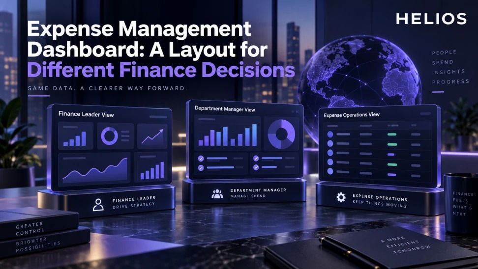 Expense Management Dashboard: A Layout for Different Finance Decisions