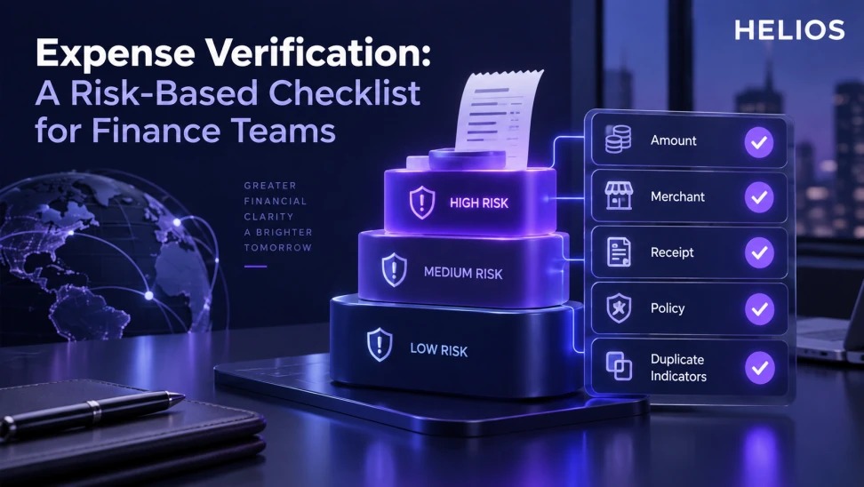 Expense Verification: A Risk-Based Checklist for Finance Teams